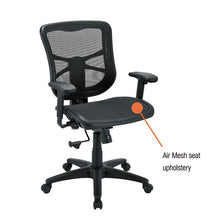 Load image into Gallery viewer, Alera Elusion Series Mesh Mid-back Swivel-tilt Chair, Supports Up To 275 Lb, 17.9&quot; To 21.6&quot; Seat Height, Black