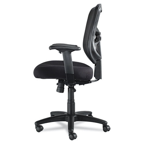 Alera® wholesale. Alera Elusion Series Mesh Mid-back Swivel-tilt Chair, Supports Up To 275 Lbs, Black Seat-black Back, Black Base. HSD Wholesale: Janitorial Supplies, Breakroom Supplies, Office Supplies.
