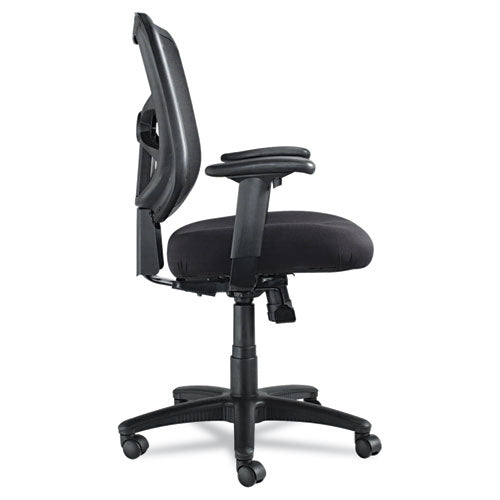 Alera® wholesale. Alera Elusion Series Mesh Mid-back Swivel-tilt Chair, Supports Up To 275 Lbs, Black Seat-black Back, Black Base. HSD Wholesale: Janitorial Supplies, Breakroom Supplies, Office Supplies.