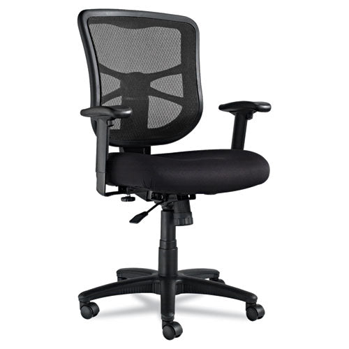 Alera® wholesale. Alera Elusion Series Mesh Mid-back Swivel-tilt Chair, Supports Up To 275 Lbs, Black Seat-black Back, Black Base. HSD Wholesale: Janitorial Supplies, Breakroom Supplies, Office Supplies.