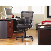 Load image into Gallery viewer, Alera® wholesale. Alera Elusion Series Mesh Mid-back Multifunction Chair, Supports Up To 275 Lbs, Black Seat-black Back, Black Base. HSD Wholesale: Janitorial Supplies, Breakroom Supplies, Office Supplies.