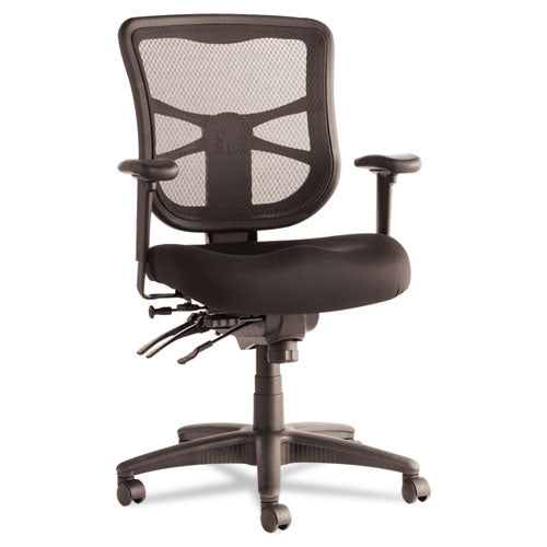 Alera® wholesale. Alera Elusion Series Mesh Mid-back Multifunction Chair, Supports Up To 275 Lbs, Black Seat-black Back, Black Base. HSD Wholesale: Janitorial Supplies, Breakroom Supplies, Office Supplies.