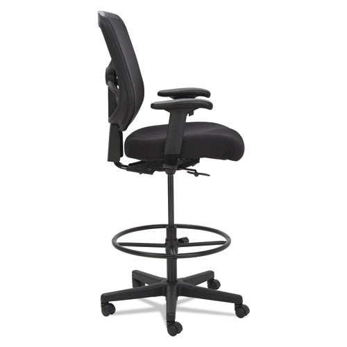 Alera® wholesale. Alera Elusion Series Mesh Stool, 31.6" Seat Height, Supports Up To 275 Lbs., Black Seat-black Back, Black Base. HSD Wholesale: Janitorial Supplies, Breakroom Supplies, Office Supplies.