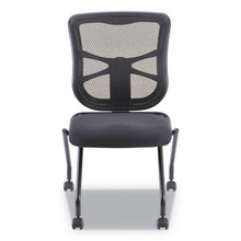 Load image into Gallery viewer, Alera® wholesale. Alera Elusion Mesh Nesting Chairs, Black Seat-black Back, Black Base, 2-carton. HSD Wholesale: Janitorial Supplies, Breakroom Supplies, Office Supplies.