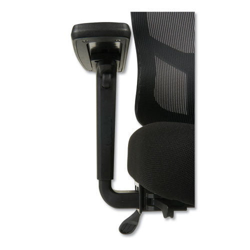 Alera® wholesale. Alera Elusion Ii Series Mesh Mid-back Swivel-tilt Chair With Adjustable Arms, Up To 275 Lbs, Black Seat-back, Black Base. HSD Wholesale: Janitorial Supplies, Breakroom Supplies, Office Supplies.