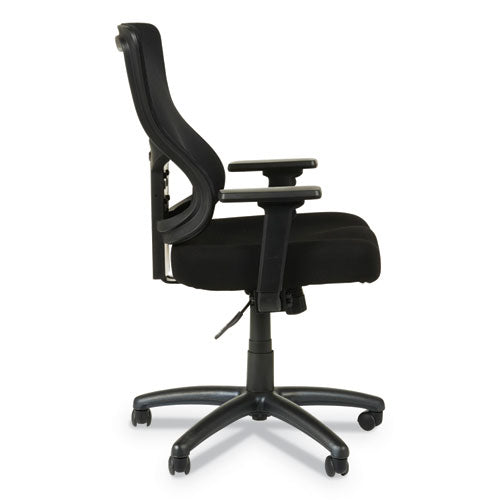 Alera® wholesale. Alera Elusion Ii Series Mesh Mid-back Swivel-tilt Chair With Adjustable Arms, Up To 275 Lbs, Black Seat-back, Black Base. HSD Wholesale: Janitorial Supplies, Breakroom Supplies, Office Supplies.