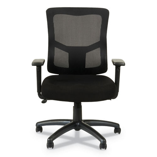 Alera® wholesale. Alera Elusion Ii Series Mesh Mid-back Swivel-tilt Chair With Adjustable Arms, Up To 275 Lbs, Black Seat-back, Black Base. HSD Wholesale: Janitorial Supplies, Breakroom Supplies, Office Supplies.