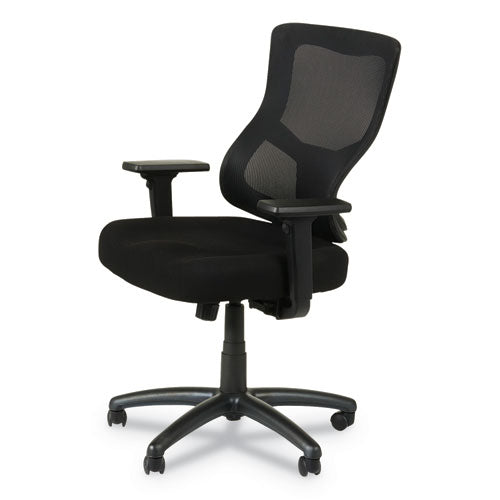 Alera® wholesale. Alera Elusion Ii Series Mesh Mid-back Swivel-tilt Chair With Adjustable Arms, Up To 275 Lbs, Black Seat-back, Black Base. HSD Wholesale: Janitorial Supplies, Breakroom Supplies, Office Supplies.