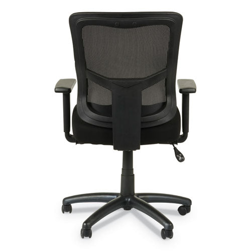 Alera® wholesale. Alera Elusion Ii Series Mesh Mid-back Swivel-tilt Chair With Adjustable Arms, Up To 275 Lbs, Black Seat-back, Black Base. HSD Wholesale: Janitorial Supplies, Breakroom Supplies, Office Supplies.