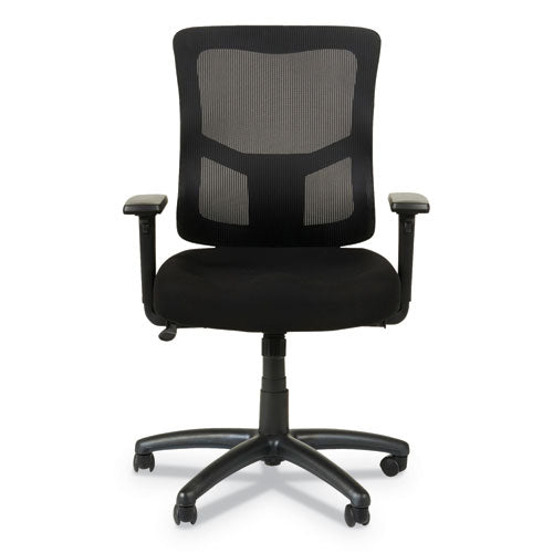 Alera® wholesale. Alera Elusion Ii Series Mesh Mid-back Swivel-tilt Chair With Adjustable Arms, Up To 275 Lbs, Black Seat-back, Black Base. HSD Wholesale: Janitorial Supplies, Breakroom Supplies, Office Supplies.