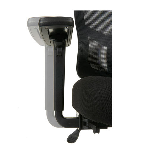 Alera® wholesale. Alera Elusion Ii Series Suspension Mesh Mid-back Synchro With Seat Slide Chair, Up To 275 Lbs, Black Seat-back, Black Base. HSD Wholesale: Janitorial Supplies, Breakroom Supplies, Office Supplies.