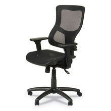 Load image into Gallery viewer, Alera® wholesale. Alera Elusion Ii Series Suspension Mesh Mid-back Synchro With Seat Slide Chair, Up To 275 Lbs, Black Seat-back, Black Base. HSD Wholesale: Janitorial Supplies, Breakroom Supplies, Office Supplies.