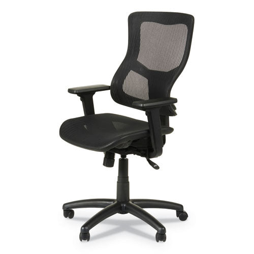 Alera® wholesale. Alera Elusion Ii Series Suspension Mesh Mid-back Synchro With Seat Slide Chair, Up To 275 Lbs, Black Seat-back, Black Base. HSD Wholesale: Janitorial Supplies, Breakroom Supplies, Office Supplies.