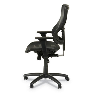 Alera® wholesale. Alera Elusion Ii Series Suspension Mesh Mid-back Synchro With Seat Slide Chair, Up To 275 Lbs, Black Seat-back, Black Base. HSD Wholesale: Janitorial Supplies, Breakroom Supplies, Office Supplies.