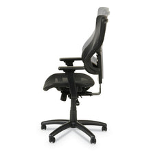 Load image into Gallery viewer, Alera® wholesale. Alera Elusion Ii Series Suspension Mesh Mid-back Synchro With Seat Slide Chair, Up To 275 Lbs, Black Seat-back, Black Base. HSD Wholesale: Janitorial Supplies, Breakroom Supplies, Office Supplies.