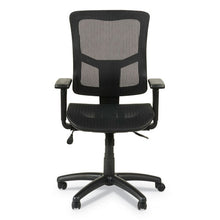 Load image into Gallery viewer, Alera® wholesale. Alera Elusion Ii Series Suspension Mesh Mid-back Synchro With Seat Slide Chair, Up To 275 Lbs, Black Seat-back, Black Base. HSD Wholesale: Janitorial Supplies, Breakroom Supplies, Office Supplies.