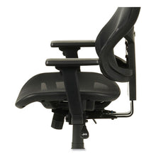 Load image into Gallery viewer, Alera® wholesale. Alera Elusion Ii Series Suspension Mesh Mid-back Synchro With Seat Slide Chair, Up To 275 Lbs, Black Seat-back, Black Base. HSD Wholesale: Janitorial Supplies, Breakroom Supplies, Office Supplies.