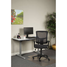 Load image into Gallery viewer, Alera® wholesale. Alera Elusion Ii Series Suspension Mesh Mid-back Synchro With Seat Slide Chair, Up To 275 Lbs, Black Seat-back, Black Base. HSD Wholesale: Janitorial Supplies, Breakroom Supplies, Office Supplies.