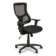 Alera® wholesale. Alera Elusion Ii Series Suspension Mesh Mid-back Synchro With Seat Slide Chair, Up To 275 Lbs, Black Seat-back, Black Base. HSD Wholesale: Janitorial Supplies, Breakroom Supplies, Office Supplies.