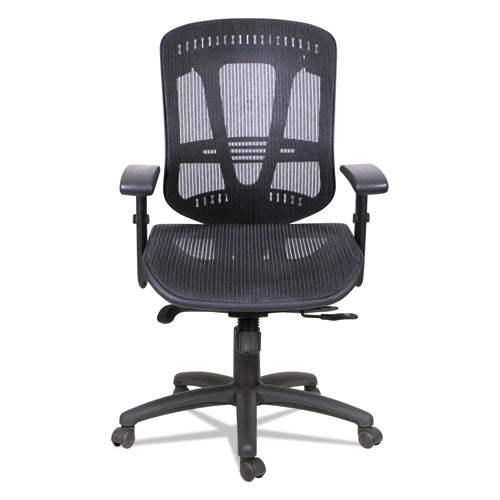 Alera® wholesale. Alera Eon Series Multifunction Mid-back Suspension Mesh Chair, Supports Up To 275 Lbs, Black Seat-black Back, Black Base. HSD Wholesale: Janitorial Supplies, Breakroom Supplies, Office Supplies.