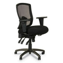 Alera® wholesale. Alera Etros Series Mesh Mid-back Petite Multifunction Chair, Supports Up To 275 Lbs, Black Seat-black Back, Black Base. HSD Wholesale: Janitorial Supplies, Breakroom Supplies, Office Supplies.
