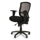 Alera® wholesale. Alera Etros Series Mesh Mid-back Petite Multifunction Chair, Supports Up To 275 Lbs, Black Seat-black Back, Black Base. HSD Wholesale: Janitorial Supplies, Breakroom Supplies, Office Supplies.