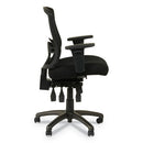 Alera® wholesale. Alera Etros Series Mesh Mid-back Petite Multifunction Chair, Supports Up To 275 Lbs, Black Seat-black Back, Black Base. HSD Wholesale: Janitorial Supplies, Breakroom Supplies, Office Supplies.