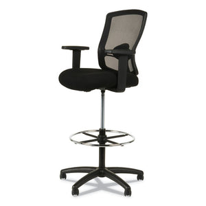 Alera® wholesale. Alera Etros Series Mesh Stool, 36.13" Seat Height, Supports Up To 275 Lbs, Black Seat-black Back, Black Base. HSD Wholesale: Janitorial Supplies, Breakroom Supplies, Office Supplies.