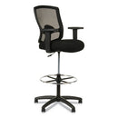 Alera® wholesale. Alera Etros Series Mesh Stool, 36.13" Seat Height, Supports Up To 275 Lbs, Black Seat-black Back, Black Base. HSD Wholesale: Janitorial Supplies, Breakroom Supplies, Office Supplies.