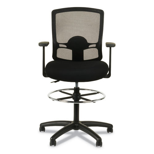 Alera® wholesale. Alera Etros Series Mesh Stool, 36.13" Seat Height, Supports Up To 275 Lbs, Black Seat-black Back, Black Base. HSD Wholesale: Janitorial Supplies, Breakroom Supplies, Office Supplies.