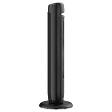 Load image into Gallery viewer, Alera® wholesale. 36&quot; 3-speed Oscillating Tower Fan With Remote Control, Plastic, Black. HSD Wholesale: Janitorial Supplies, Breakroom Supplies, Office Supplies.