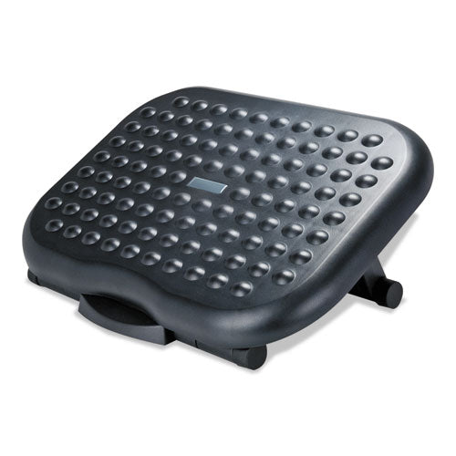 Alera® wholesale. Relaxing Adjustable Footrest, 13.75w X 17.75d X 4.5 To 6.75h, Black. HSD Wholesale: Janitorial Supplies, Breakroom Supplies, Office Supplies.