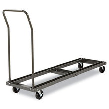 Load image into Gallery viewer, Alera® wholesale. Chair And Table Cart, 20.86w X 50.78 To 72.04d, Black. HSD Wholesale: Janitorial Supplies, Breakroom Supplies, Office Supplies.