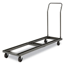 Load image into Gallery viewer, Alera® wholesale. Chair And Table Cart, 20.86w X 50.78 To 72.04d, Black. HSD Wholesale: Janitorial Supplies, Breakroom Supplies, Office Supplies.