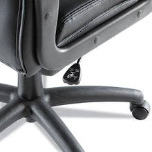 Load image into Gallery viewer, Alera® wholesale. Alera Fraze Executive High-back Swivel-tilt Bonded Leather Chair, Supports Up To 275 Lbs, Black Seat-black Back, Black Base. HSD Wholesale: Janitorial Supplies, Breakroom Supplies, Office Supplies.