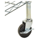 Alera® wholesale. Wire Shelving Garment Rack, 40 Garments, 48w X 18d X 75h, Silver. HSD Wholesale: Janitorial Supplies, Breakroom Supplies, Office Supplies.