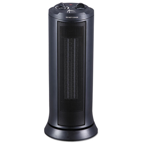 Alera® wholesale. Mini Tower Ceramic Heater, 7 3-8