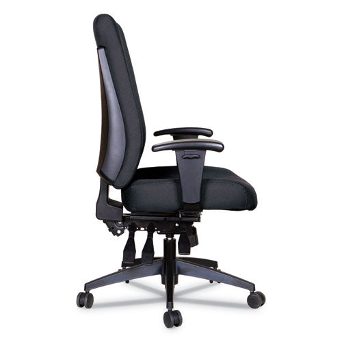 Alera® wholesale. Alera Wrigley Series High Performance High-back Multifunction Task Chair, Up To 275 Lbs, Black Seat-back, Black Base. HSD Wholesale: Janitorial Supplies, Breakroom Supplies, Office Supplies.