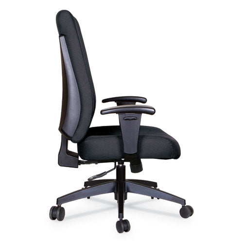 Alera® wholesale. Alera Wrigley Series High Performance High-back Synchro-tilt Task Chair, Up To 275 Lbs, Black Seat-back, Black Base. HSD Wholesale: Janitorial Supplies, Breakroom Supplies, Office Supplies.