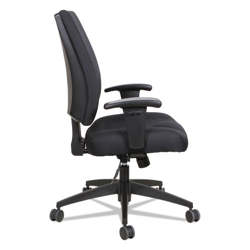 Alera® wholesale. Alera Wrigley Series High Performance Mid-back Synchro-tilt Task Chair, Supports Up To 275 Lbs, Black Seat-back, Black Base. HSD Wholesale: Janitorial Supplies, Breakroom Supplies, Office Supplies.