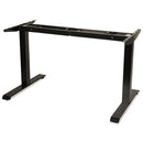 Alera® wholesale. 2-stage Electric Adjustable Table Base, 27.5" To 47.2" High, Black. HSD Wholesale: Janitorial Supplies, Breakroom Supplies, Office Supplies.
