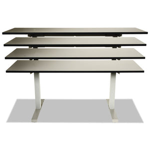 Alera® wholesale. 2-stage Electric Adjustable Table Base, 27.5" To 47.2" High, Gray. HSD Wholesale: Janitorial Supplies, Breakroom Supplies, Office Supplies.