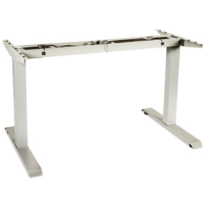 Alera® wholesale. 2-stage Electric Adjustable Table Base, 27.5" To 47.2" High, Gray. HSD Wholesale: Janitorial Supplies, Breakroom Supplies, Office Supplies.