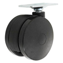 Load image into Gallery viewer, Alera® wholesale. Casters For Height-adjustable Table Bases, Black, 4-set. HSD Wholesale: Janitorial Supplies, Breakroom Supplies, Office Supplies.