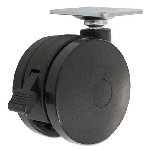 Alera® wholesale. Casters For Height-adjustable Table Bases, Black, 4-set. HSD Wholesale: Janitorial Supplies, Breakroom Supplies, Office Supplies.