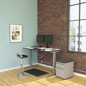 Alera® wholesale. Adaptivergo 3-stage Electric Table Base W-memory Controls, 25" To 50.7", Gray. HSD Wholesale: Janitorial Supplies, Breakroom Supplies, Office Supplies.