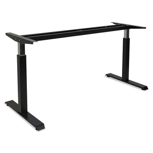 Alera® wholesale. Adaptivergo Pneumatic Height-adjustable Table Base, 26.18" To 39.57", Black. HSD Wholesale: Janitorial Supplies, Breakroom Supplies, Office Supplies.