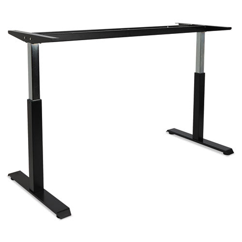 Alera® wholesale. Adaptivergo Pneumatic Height-adjustable Table Base, 26.18" To 39.57", Black. HSD Wholesale: Janitorial Supplies, Breakroom Supplies, Office Supplies.