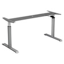 Alera® wholesale. Adaptivergo Pneumatic Height-adjustable Table Base, 26.18" To 39.57", Gray. HSD Wholesale: Janitorial Supplies, Breakroom Supplies, Office Supplies.