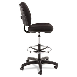 Alera® wholesale. Alera Interval Series Swivel Task Stool, 33.26" Seat Height, Supports Up To 275 Lbs, Black Seat-black Back, Black Base. HSD Wholesale: Janitorial Supplies, Breakroom Supplies, Office Supplies.